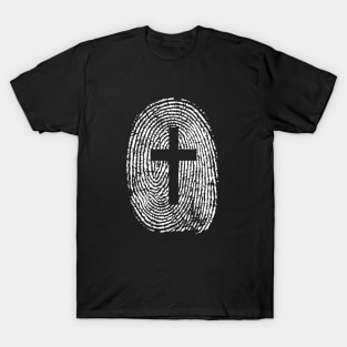 Cross Fingerprint T-Shirt